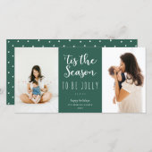 『今シーズンのフェスティバルグリーンすてきフォト シーズンカード (正面/裏面)