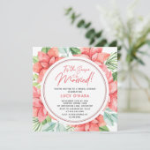 今シーズンのブライダルシャワー結婚した 招待状 (スタンド正面)