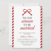 『今シーズンのブライダルシャワー結婚した』 招待状 (正面)