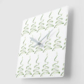 ****今シーズンのモダンクリスマス**** スクエア壁時計 (傾斜)