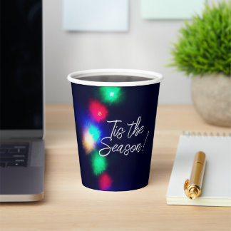 今シーズンのライトアップ 紙コップ