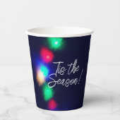 今シーズンのライトアップ 紙コップ (正面)