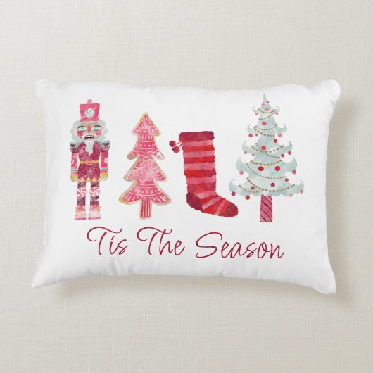 今シーズンの水彩画お気に入りの物 アクセントクッション (裏面)