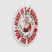 今シーズンの理由はイエスだ オーナメント (正面)