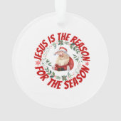 今シーズンの理由はイエスだ オーナメント (裏面)