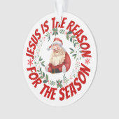 今シーズンの理由はイエスだ オーナメント (正面)