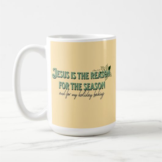 今シーズンの理由はイエスだ コーヒーマグカップ (左)