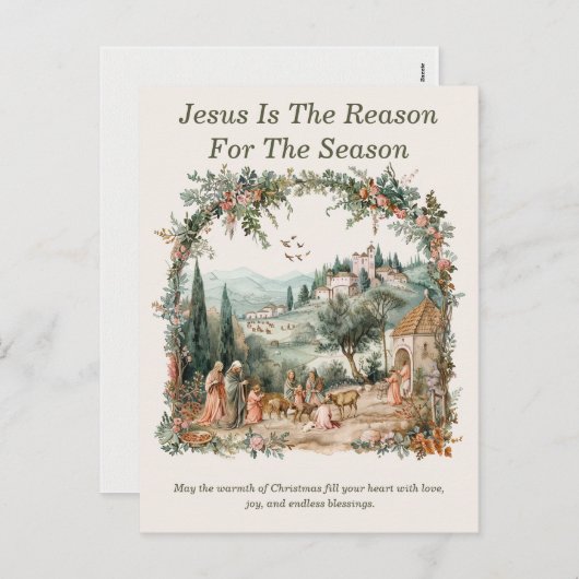 今シーズンの理由はイエスだ シーズンポストカード (正面/裏面)