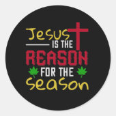 今シーズンの理由はイエスだ ラウンドシール (正面)