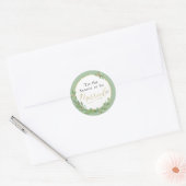 今シーズンの結婚した封筒用シール ラウンドシール (封筒)