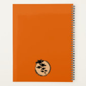 今シーズンはかわいい不気味のハロウィン プランナー手帳 (裏面)