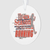 今シーズンはのランニングフェスティバルクリスマス オーナメント (正面)