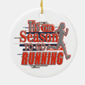 今シーズンはのランニングフェスティバルクリスマス セラミックオーナメント (裏面)