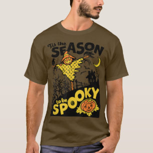 今シーズンはカボチャ怖い不気味ハロウィーになる Tシャツ