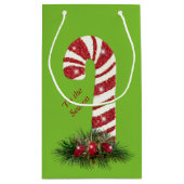 「今シーズンはキャンディーケーンが輝く スモールペーパーバッグ (裏面)