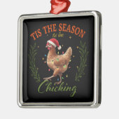 今シーズンはチッキング メタルオーナメント (左)