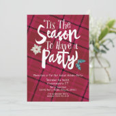 今シーズンはパーティー休暇招待状 招待状 (スタンド正面)