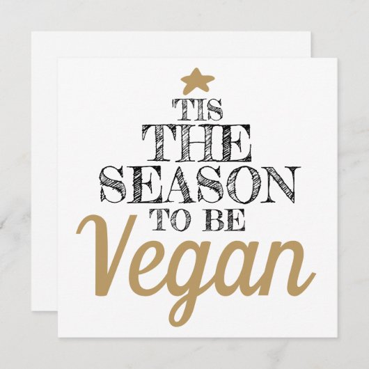 「今シーズンはビーガンブラックと金ゴールド文字 (正面/裏面)