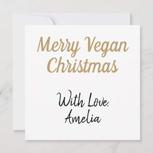 「今シーズンはビーガンブラックと金ゴールド文字 (裏面)