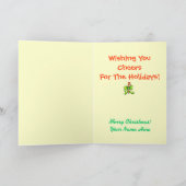 今シーズンはビールマすてきグおもしろい・クリスマス シーズンカード (内部)