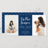 『今シーズンはフェスティバル・ブルーすてきの写真』 シーズンカード (正面/裏面)