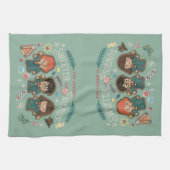 今シーズンは友達と仲良し キッチンタオル (横)