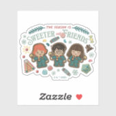 今シーズンは友達と仲良し シール (シート)