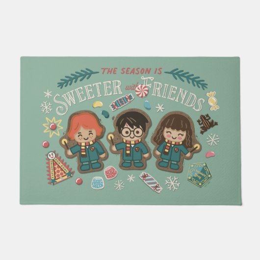 今シーズンは友達と仲良し ドアマット (正面)
