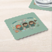 今シーズンは友達と仲良し ペーパーコースター (アングル)