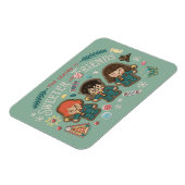 今シーズンは友達と仲良し マグネット (左側)