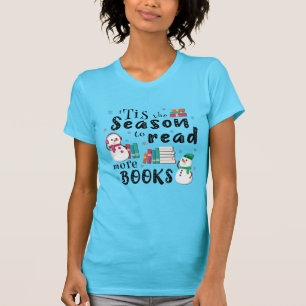 『今シーズンは本を増読やす』 Tシャツ