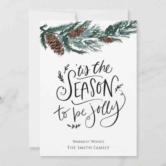 今シーズンは水すてき色の松コーン シーズンカード (正面)