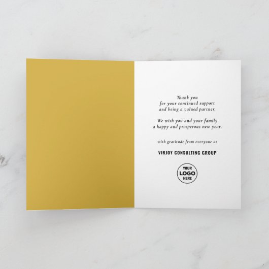 今シーズンは赤いポインセチア事業を輝かせる シーズンカード (内部)