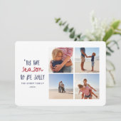 今シーズンは3回のフォトファミリークリスマス シーズンカード (スタンド正面)