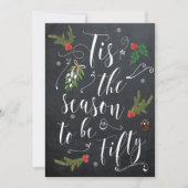 今シーズンは50のクリスマス休暇である 招待状 (正面)