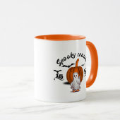 今シーズン不気味は面白いハロウィーンだ マグカップ (正面右)