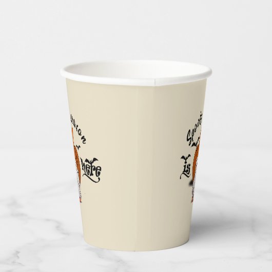 今シーズン不気味は面白いハロウィーンだ 紙コップ (右)