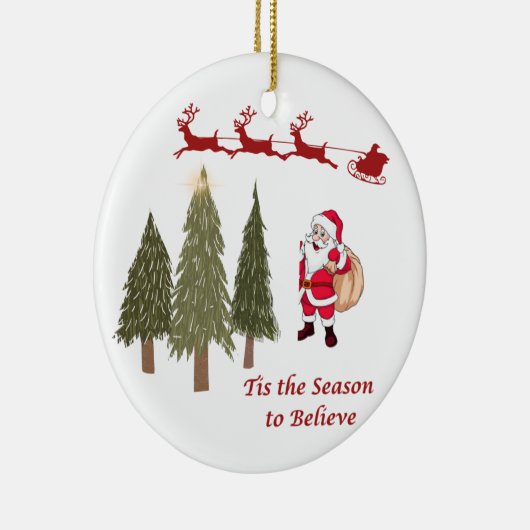 今シーズン信じは次の セラミックオーナメント (右)