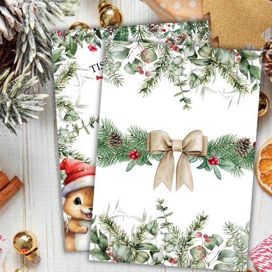 今シーズン2 | Winter Squirrels 2nd Birthday 招待状