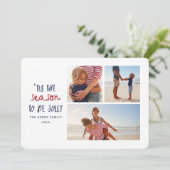 今シーズン3回のフ数々のォトファミリークリスマス シーズンカード (スタンド正面)