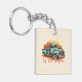 『今シーズン – カボチャ素朴ン付きトラック キーホルダー (正面左)