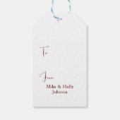 今シーズン ギフトタグ (裏面)