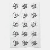 **今シーズン**クリスマスキッチンタオル輝く キッチンタオル (縦)