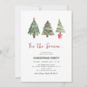 今シーズン…クリスマスパーティー 招待状 (正面)