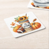 今シーズン スクエアペーパーコースター (アングル)