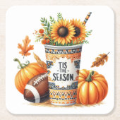 今シーズン スクエアペーパーコースター (正面)