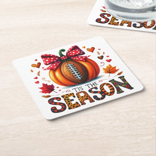 今シーズン スクエアペーパーコースター (アングル)