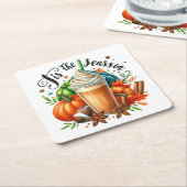 今シーズン スクエアペーパーコースター (アングル)