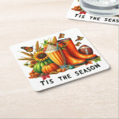 今シーズン スクエアペーパーコースター (アングル)