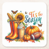 今シーズン スクエアペーパーコースター (正面)